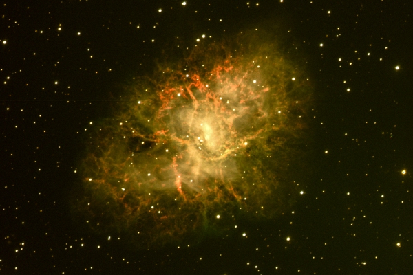 M1 The Crab Nebula; Credit © NSO & David Churchward