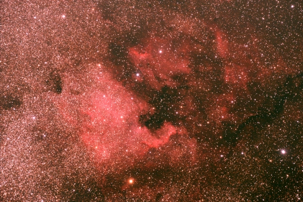 NGC7000 The North American Nebula; Credit © Juergen Schmoll